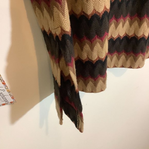 Exclusively Misook long sleeve button down cardigan size m - Picture 4 of 5